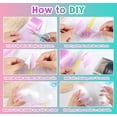 thumbnail image 7 of 2 Rolls Nano Bubble Tape Kit for Kids,Homemade Bubbles Craft DIY Toy,Nano Tape Maker kit with Glitter, Clay, Beads, Stickers, Gifts for Boys Girls Aged 4, 5, 6, 7, 8, 9 10 Years Old, 7 of 7