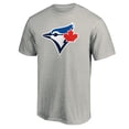 thumbnail image 2 of Men's Fanatics Heather Gray Toronto Blue Jays Official Logo T-Shirt, 2 of 3