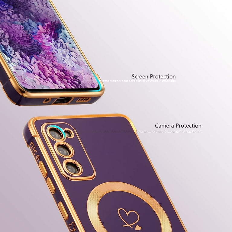 Magnetic Case for Samsung Galaxy S20 FE 5G Case[Compatible with