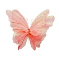 thumbnail image 5 of Tachiuwa Butterfly Decoration Butterflies Prop Decor Romantic Wall Craft Realistic Butterflies Prop for Outdoor Photography Women Boys Colorful light red, 5 of 9