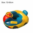 thumbnail image 2 of Baby Swimming Pool Float,Inflatable Summer Beach Boat Swim Tube Ring with Handles Safety Seat, 2 of 5
