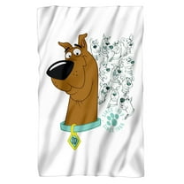 Scooby Doo Evolution of Scooby Doo! Fleece Blanket 36' x 58',Evolution of Scooby Doo!