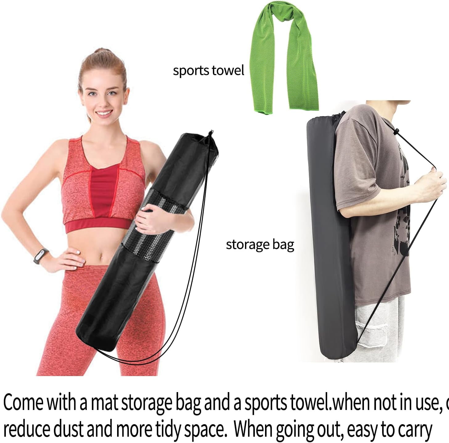 TONINT Exercise Equipment Mat,Bike Trainer Mat,Treadmill Mat floor protection,Exercise Bike Mat,Fitness Mat, rowing machine mat,Recumbent Bikes,Jump Rope Mat,Folding Waterproof 47.3" x 23.6 in