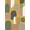 Yellow, Pattern 13, variant on ODIKA 4'x6' Earthy Tones Retro Geometric Design Washable Area Rug Bold Mid-Century Modern Abstract Style for Bedroom, Reading Nook, Pet Friendly & Non-Shedding