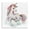Rainbow Unicorn Cloud, variant on Stupell Industries Bohemian Unicorn in Delicate Floral Forest Canvas Art, 17 x 17, by Creative Studio