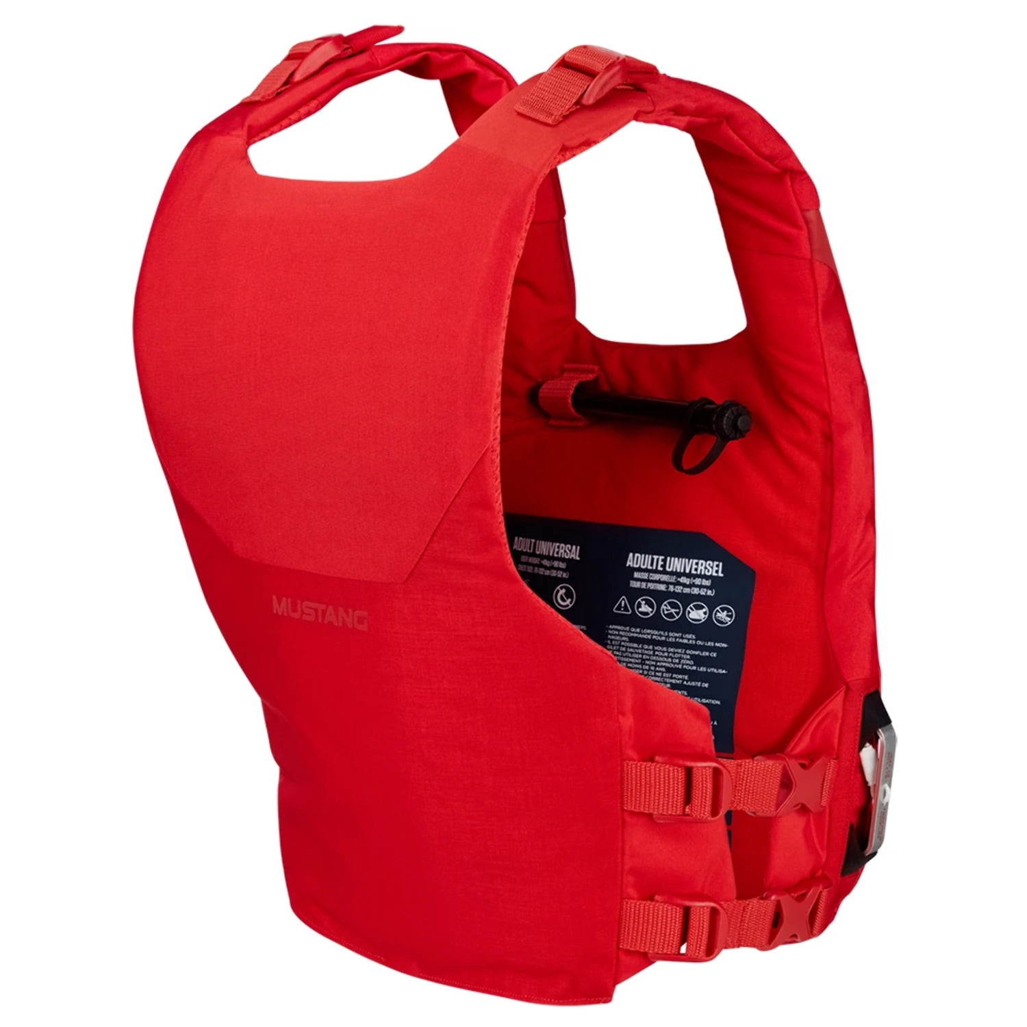Mustang Survival Khimera Hybrid Dual Floatation PFD Red