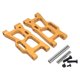 thumbnail image 1 of Brazo de suspensión inferior trasero Vogacara de aleación de aluminio para coche RC 1/14 Wltoys 144001 naranja, 1 of 6