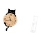 thumbnail image 5 of Reloj de pared ligero y fácil de leer, ideal para la oficina, el dormitorio o el hogar. Incluye una mesita auxiliar pequeña de acrílico transparente,, 5 of 8