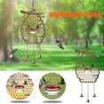 thumbnail image 1 of WIFKLSIIPG Hanging Honeycomb Shape Hummingbird Bird Feeder for Outdoors Windows Hanging Patio Garden Seaside with Bell, 1 of 8