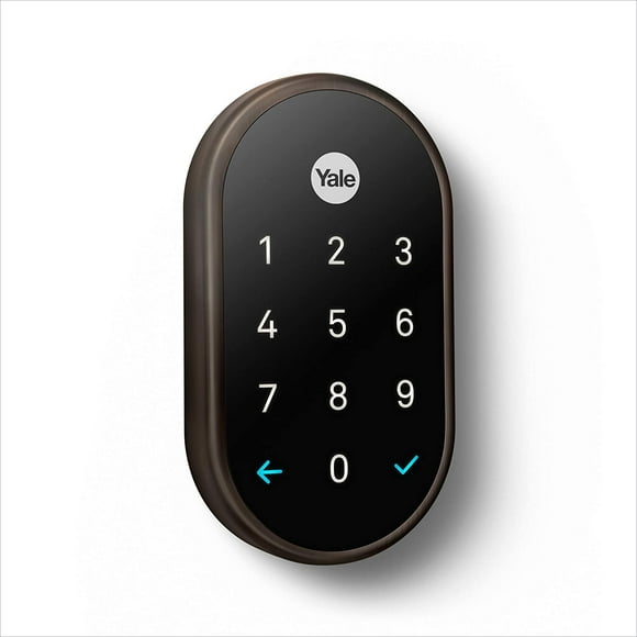 Cerradura Inteligente Nest X Yale color Cobre A Prueba De Manipulaciones Con Nest Connect Nest NTL-LOCK-BR