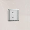 thumbnail image 6 of Tongina 86 Type Socket Waterproof Box IP55 Waterproof Dustproof Guard Case Wall Plate Panel Box for Bathroom Kitchen Home Improvement White, 6 of 8