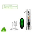 thumbnail image 2 of Camping Llavero LED Linterna Mini Pocket Torch para EDC Emergencia (Fluorescente) Tmvgtek Deportes Acuáticos, 2 of 5