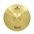 thumbnail image 3 of 8" Brass Alloy Crash Ride Hi-Hat Cymbal for Drum Set, 3 of 6
