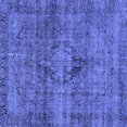 thumbnail image 1 of Ahgly Company Indoor Square Persian Blue Bohemian Area Rugs, 4' Square, 1 of 4