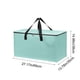 thumbnail image 3 of Contenedor de Almacenamiento para Armario, Bolsas Plegables de Gran Capacidad, Paquete de 4, Bolsas Portátiles para Mudanza y Organización de Ropa, Edredones y Artículos Del Hogar, 69 X 36 X 35 Cm, A, 3 of 6