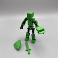thumbnail image 3 of Isvgxsz Clearance Action Figure 3D Printed Multi-Jointed Movable Lucky 13 Fully Articulated Action Figure Dummy 13 Robotic Toy Robot Action Figure for DIY Gift Valentine's Birthday, 3 of 5