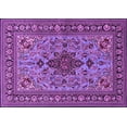thumbnail image 1 of Ahgly Company Indoor Rectangle Animal Purple Traditional Area Rugs, 6' x 9', 1 of 4