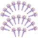 thumbnail image 4 of BRIGHTFUFU 50 Uds globos de papel de aluminio para fiesta, varita para globo inflable, suministros para fiesta de globos inflables de mano, 4 of 8