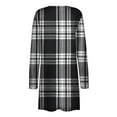thumbnail image 4 of Ozmmyan Women Long Sleeve Autumn Open Front Christmas Cardigan Loose Outerwear Printing Blouse Coat Pockets Tops, 4 of 4