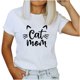 thumbnail image 1 of Camiseta holgada de cuello redondo para mujer Harajuku con estampado del Día de la madre a la moda para mujer Fridja  bn3710, 1 of 5
