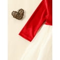 thumbnail image 6 of Suealasg Little Girls Spring Fall Princess Dress Clothes 1T 2T 3T 4T 5T 6T 7T Kids Girls Velvet Long Sleeve Tulle A-line Dress Autumn Party Dress Clothing for Children Girls, 6 of 9