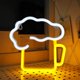 thumbnail image 4 of cerveza luz de neón, cerveza LETREROS DE NEÓN LED DECORACIÓN DE PARED LÁMPARA DE CERVEZA CON BATERÍA USB TUNC Sencillez, 4 of 5