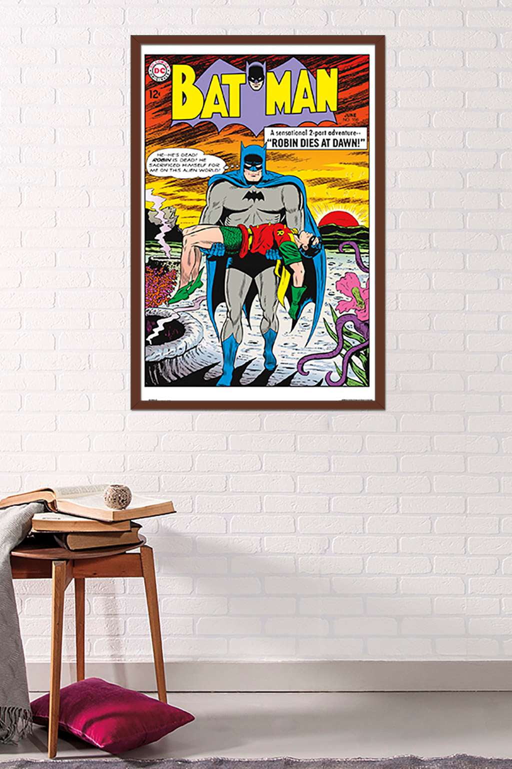 DC Comics - Batman - Cover #156 Wall Poster, 22.375" x 34", Framed