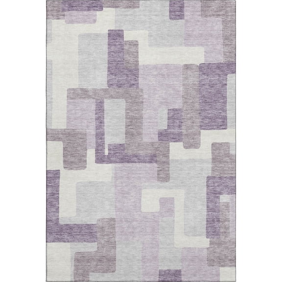 Dalyn Rugs Premium Machine Washable Mayfield AMF740 Lavender 3' x 5' Rug