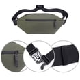 thumbnail image 3 of Nuevo bolso de ocio al aire libre: bandolera de un solo hombro para hombre, bolso de tela de nailon impermeable, color verde, 3 of 5