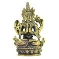 thumbnail image 2 of Mini De Buda Decoración De Forma De Estatuilla Coleccionable De Buda Mini Brillo Guanyin de cuatro brazos Baoblaze Estatua De Buda, 2 of 8