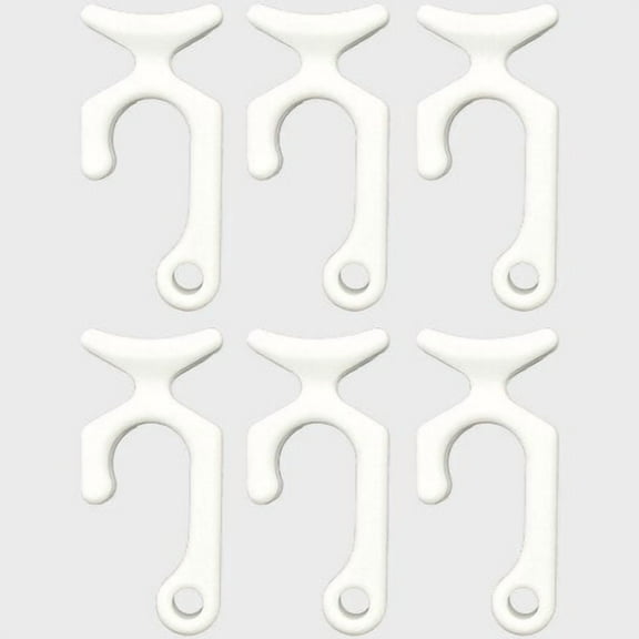 Boat Fender Bumper Clips BM-2 | Polypropylene 7/8 inch Rail (Set Of 6)