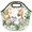 Multicolour 4, variant on Herdesigns Cute Monkey Insulated Neoprene Lunch Bag for Women Men Lunch Box Washable Reusable Lunch Tote Lightweight Lunch Handbag for Work Outdoor Picnic