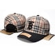thumbnail image 3 of Sombrero De BURBERRY Mujer Primavera Verano Británico A Cuadros TB Gorra De Béisbol Calle Moda Casual Versión Coreana Sol, 3 of 4