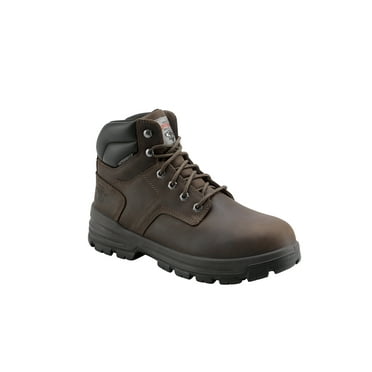 Herman Survivors Men`s Brown Boulder Waterproof 6`` Steel Toe Work Boots