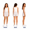 thumbnail image 2 of Jessica Simpson Girls Denim Skort Casual Mid Waist Denim Skirts with Shorts with Pockets, 2 of 7