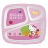 ZAK - Hello Kitty 3-Section Plate for Kids - 1 Set