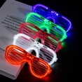 thumbnail image 3 of Shutters LED Luminous Glasses Disco Party Star Glowing Toy Props for Children, 3 of 8