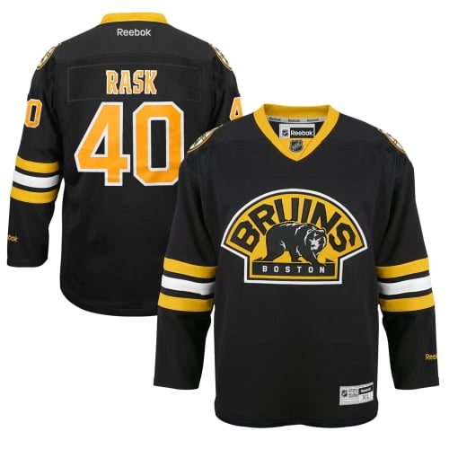 men's boston bruins reebok black alternate premier jersey