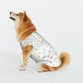 thumbnail image 4 of LNWH Small Colored Squares Pattern Dog Clothes, Breathable Warm Cotton Pet Clothes 4X-Large, 4 of 8