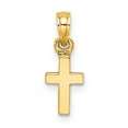 thumbnail image 4 of 10K Polished Mini Cross Charm, 4 of 5