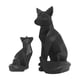 thumbnail image 2 of 2x figuritas de decoración del hogar decoraciones de mesa estatuas de animales coleccionables esculturas para sala de estar dormitorio gabinete, 2 of 8