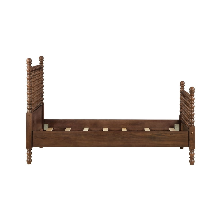 The Pioneer Woman Harper Twin Spindle Bed, Homestead Brown