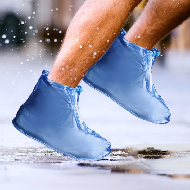 Ganfancp Protectores Reutilizables para La Lluvia Botas de Nieve Cubrezapatos Ofertas Flash 1 Par de Fundas Impermeables para Zapatos