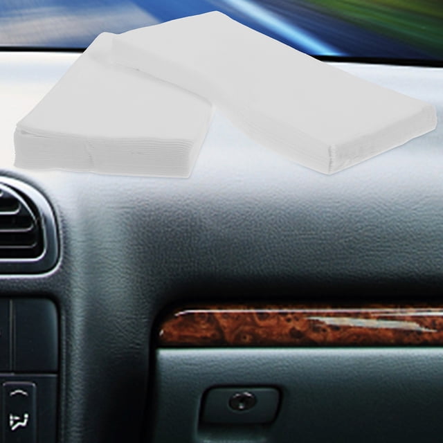 Luxshiny Car Tissue Refill Pulp Napkins For Visor Soft And Comfortable Facial Tissue For Travel Home And Office Use