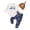 ZAB-Blue, variant on Toddler Baby Boy Clothes Letter/Pattern Crewneck Fall Boy Winter Outfits 3 6 9 12 18M 3T 4T Sweatshirt Long Sleeve Pants Clothes Set(White,18-24 Months)