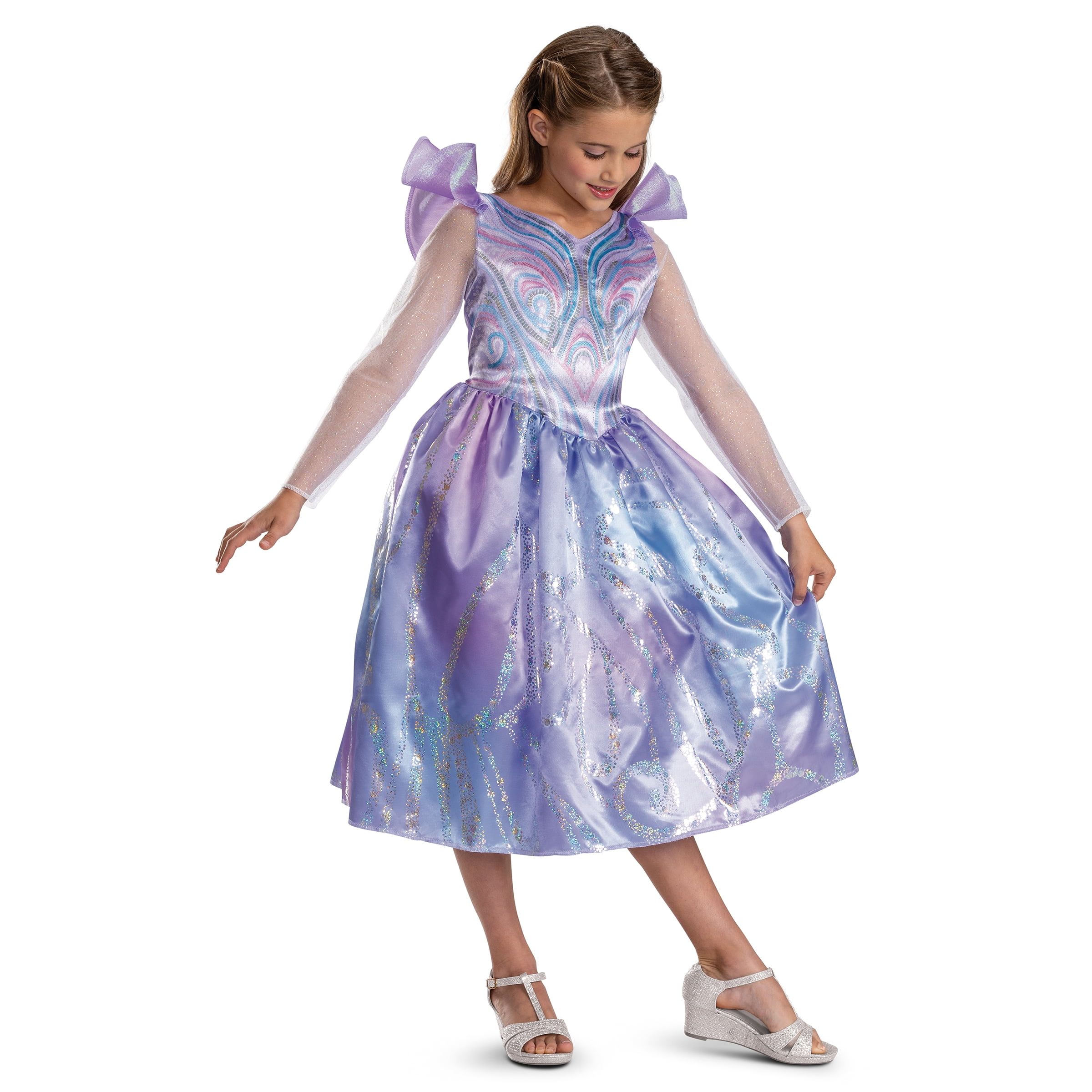 NBC Universal Wicked Glinda For Good Halloween Costume for Children, Girls Size XS (4/5), by Disguise