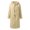Khaki, variant on Vedolay Coats for Women 2023 Hooded Jacket for Women Casual Full Zipper Coat Khaki,M