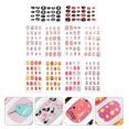 thumbnail image 3 of CHUANK 240pcs/ 10 Boxes Girl False Nails Kids Girls Press on Short Fake Nails, 3 of 8