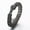 Boiled Black KB166824KJX, variant on Creative Snake-shaped Eagle Punk Distressed Black Exaggerated Olecranon Titanium Steel Men's Bracelet