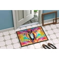 thumbnail image 4 of Carolines Treasures DAC3997MAT 18 x 27 in.  Hippie Animal Horse Doormat, 4 of 5